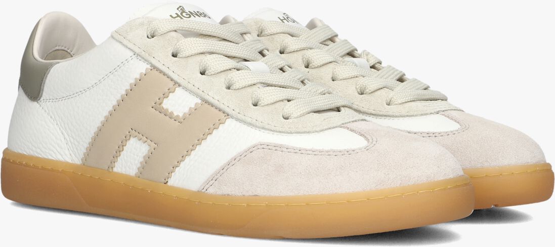 witte hogan lage sneakers cool allacciato h