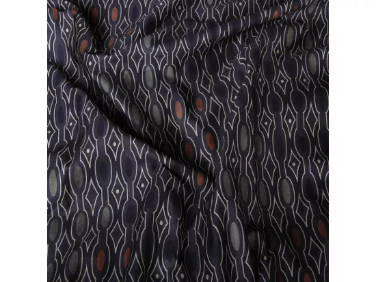 Lot de 2 Taies d'oreiller satin de coton imprimé Majeur