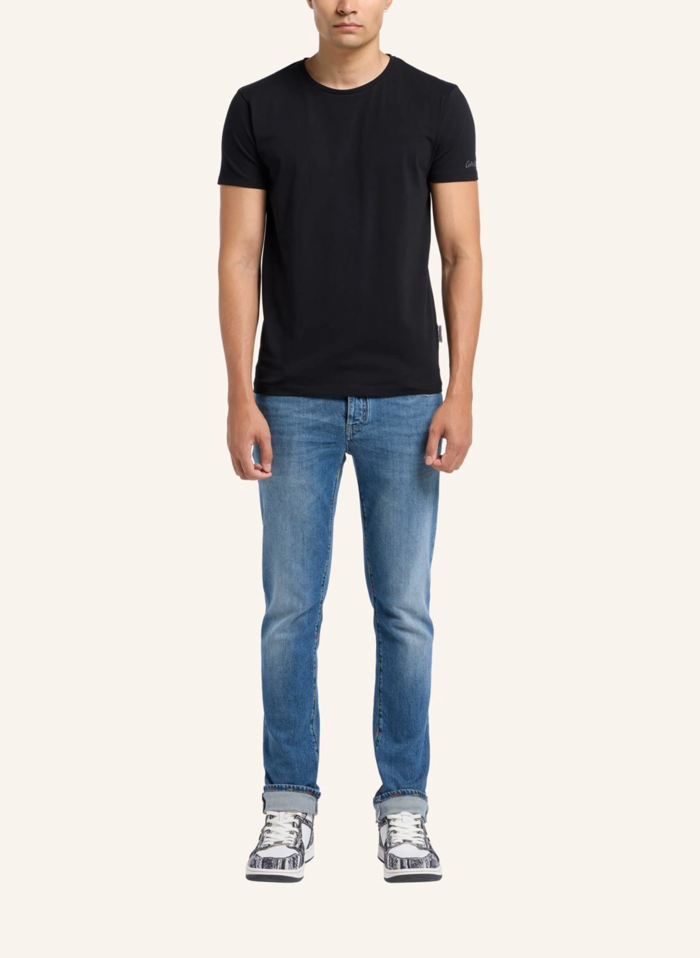 CARLO COLUCCI Rundhals T-Shirt, 2er Pack CAVALLARO