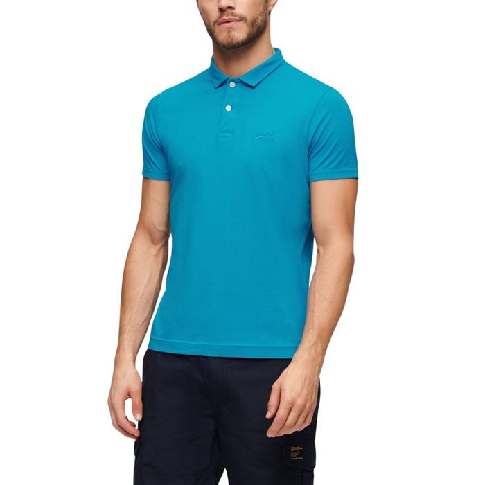 Superdry Essential Logo Neon Polo Heren