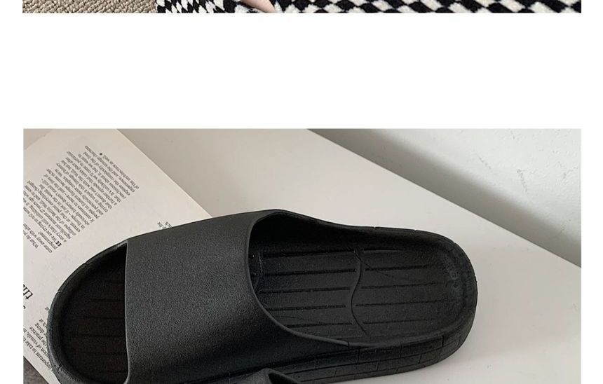 Dalli Daisy - Effen pantoffels met plateauzool