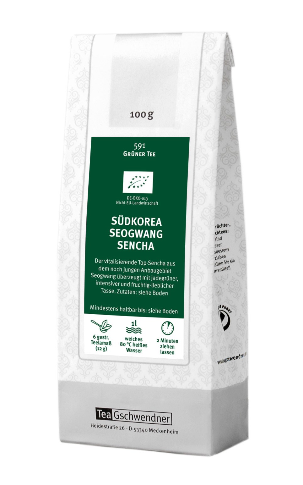 Südkorea Seogwang Sencha Bio