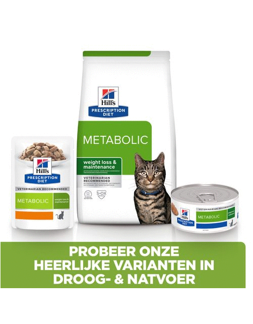 Hill's Prescription Diet Metabolic Weight Management Zak Kip - Kattenvoer