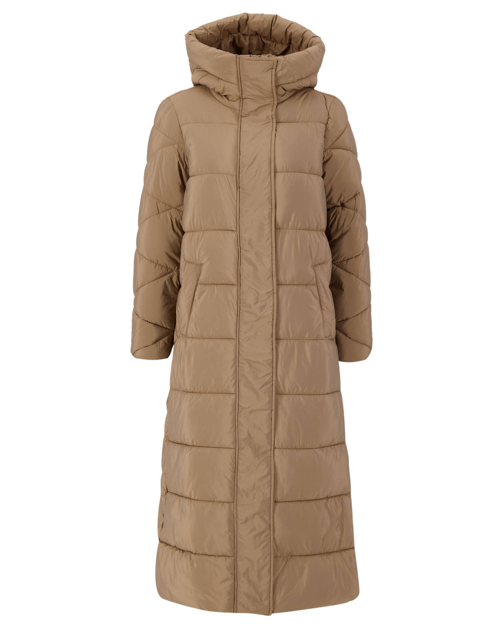 YAS| Damen Steppmantel YASLIRA LONG PADDED COAT