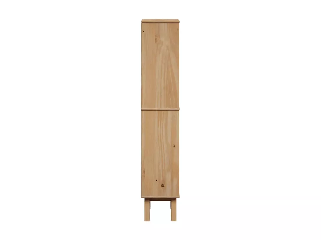 Armoire de salle de bain OTTA 35x30x159 cm bois massif de pin