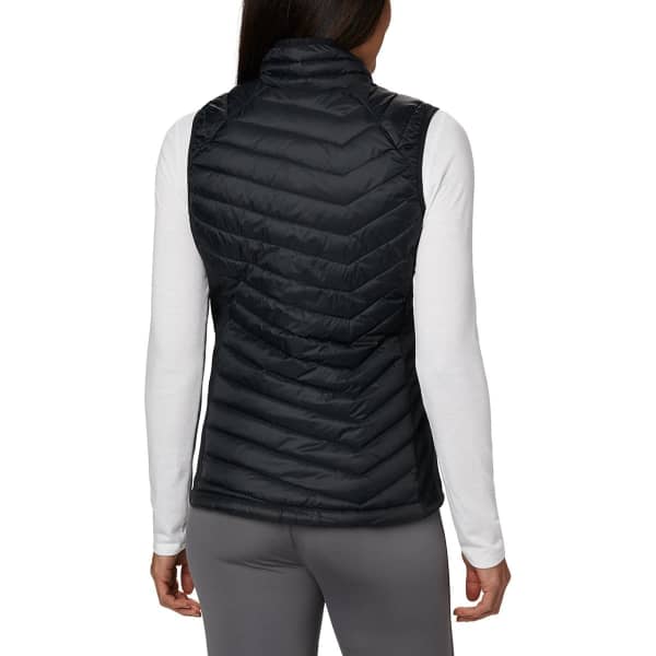 Doudoune randonnée COLUMBIA POWDER PASS VEST BLACK