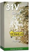 T-splitter voor koppelbare kerstverlichting | 50 cm | 31V