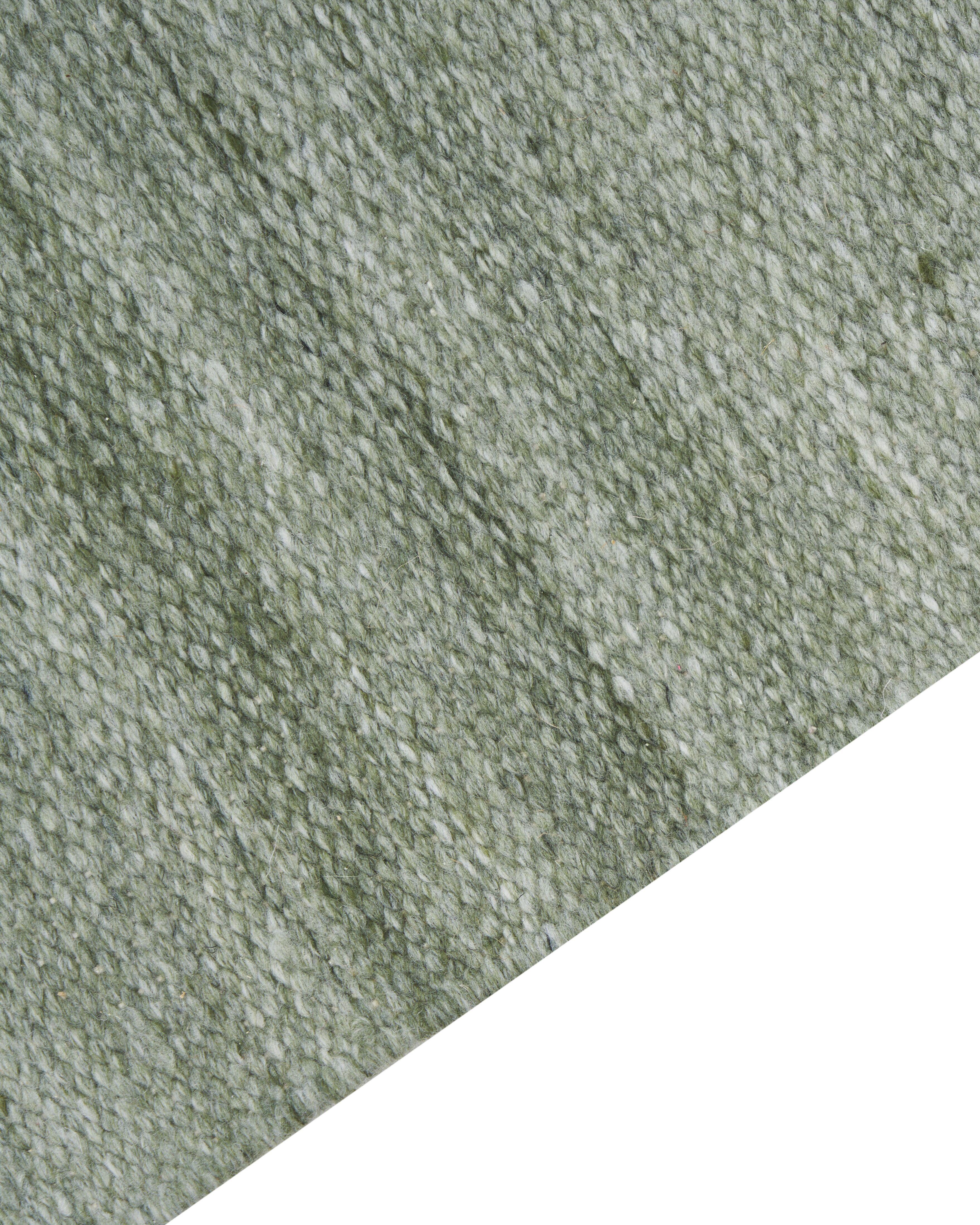 Vloerkleed MALHIA Lichtgroen 80 x 150 cm