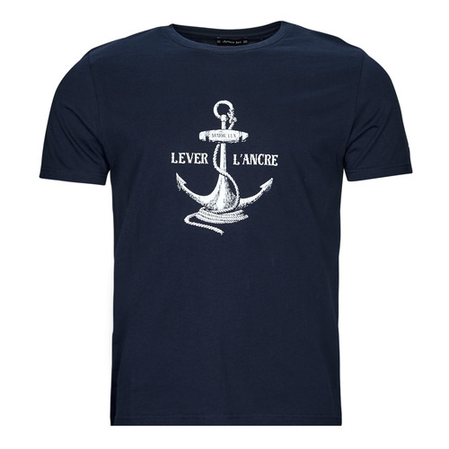 Armor Lux - T-SHIRT SERIGRAPHIE - Marine
