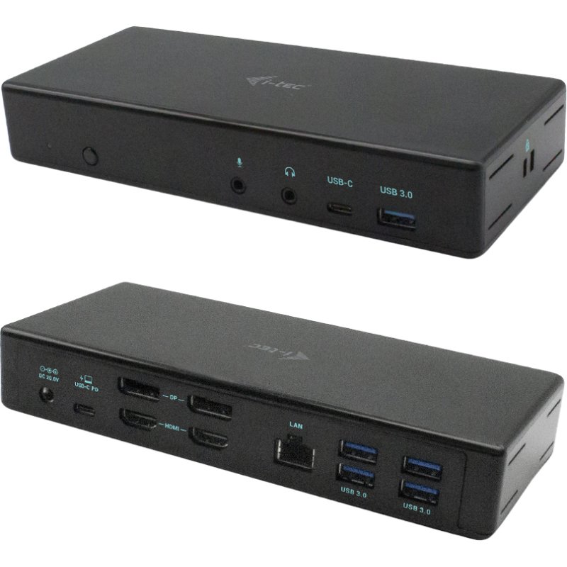 i-tec USB-C Quattro Display Docking Station with Power Delivery 85 W
