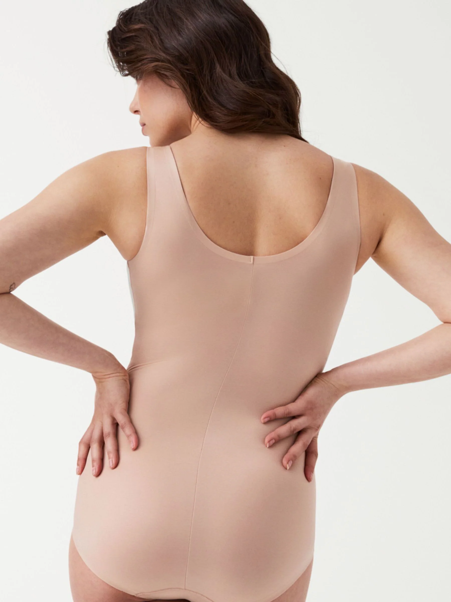 Licht beige - SPANXshape™ Invisible Tank Onderbroeken Bodysuit