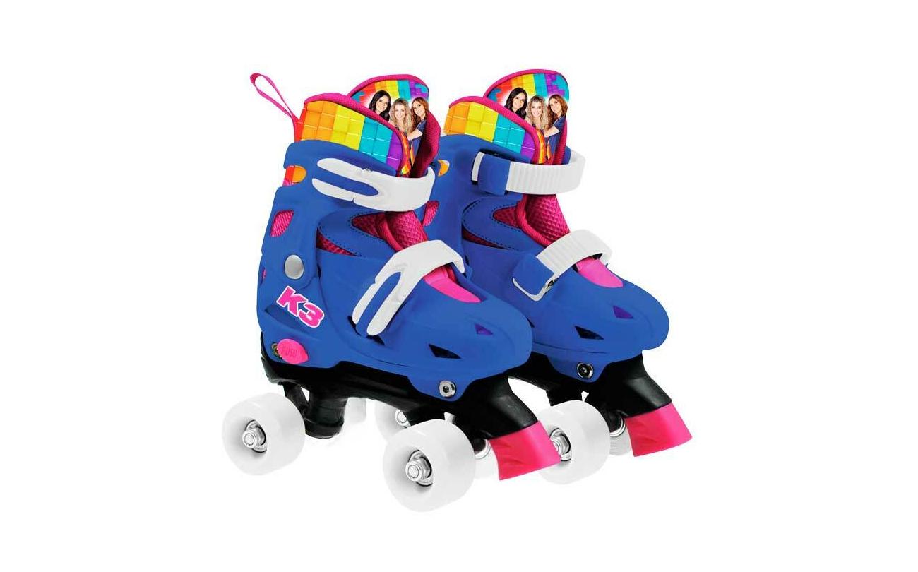 K3 Regenboog rolschaatsen maat 30-33