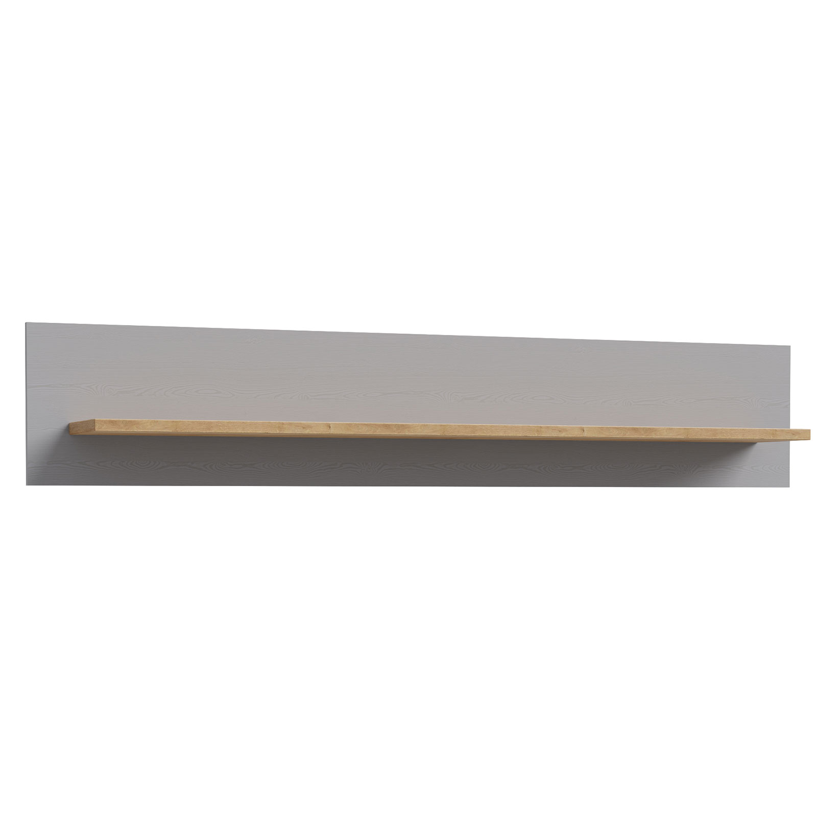 Wandboard - Eiche grau - Riviera Eiche - 160 cm