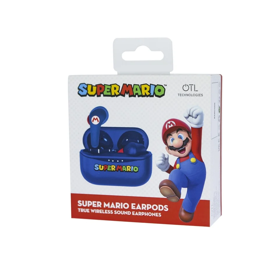 OTL - TWS Earpods - Super Mario Blå