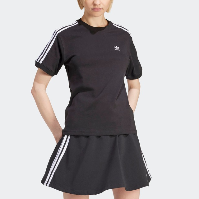 adidas Originals T-Shirt »3 STRIPE TEE«, drei Streifen Shirt mit Trefoil Logo