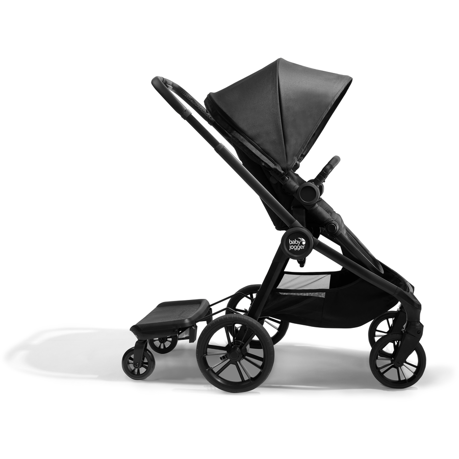 baby jogger Kinderwagen City Sights Rich Black inkl. Babywanne und Wetterschutz
