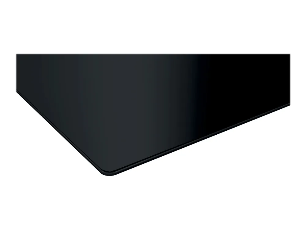 Siemens iQ300 EH611BE15E - Induktions kogeplade - 4 plader - Niche - bredde: 56 cm - dybde: 49 cm - Klasse B - rammeløs - sort med downdraft-udstødning (ekstraktion og recirkulation med ekstra ekstraktion og recurkulationssæt)