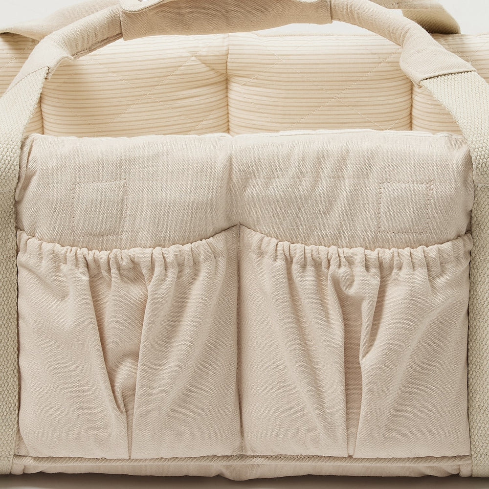 Køb COPENHAGEN COLORS Babylift og Legetæppe vol. 2 Cream W. Cream Solid Stripe