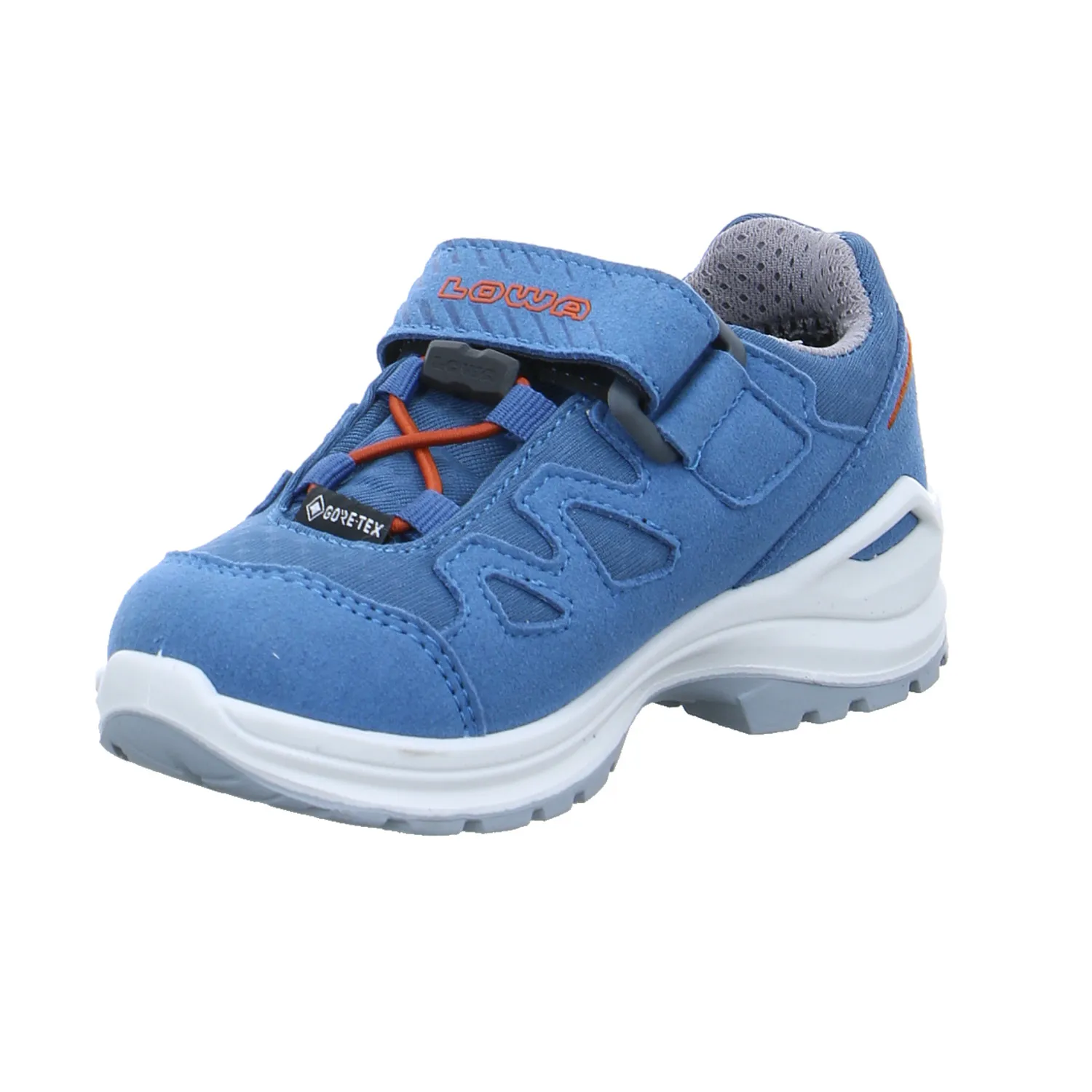 LOWA Kleinkinder-Sport -Halbschuh Blau Textil  Sneaker Outdoor