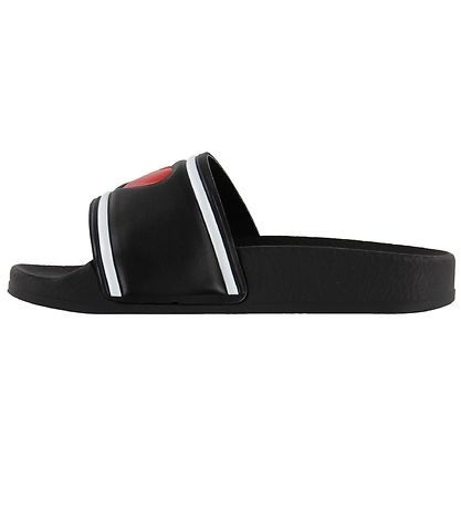 Dolce & Gabbana Bådesandaler - Sort m. Print
