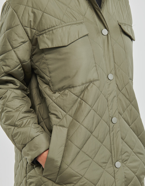 Only - ONLNEWTANZIA LONG QUILT SHACKET CC OTW - Kaki