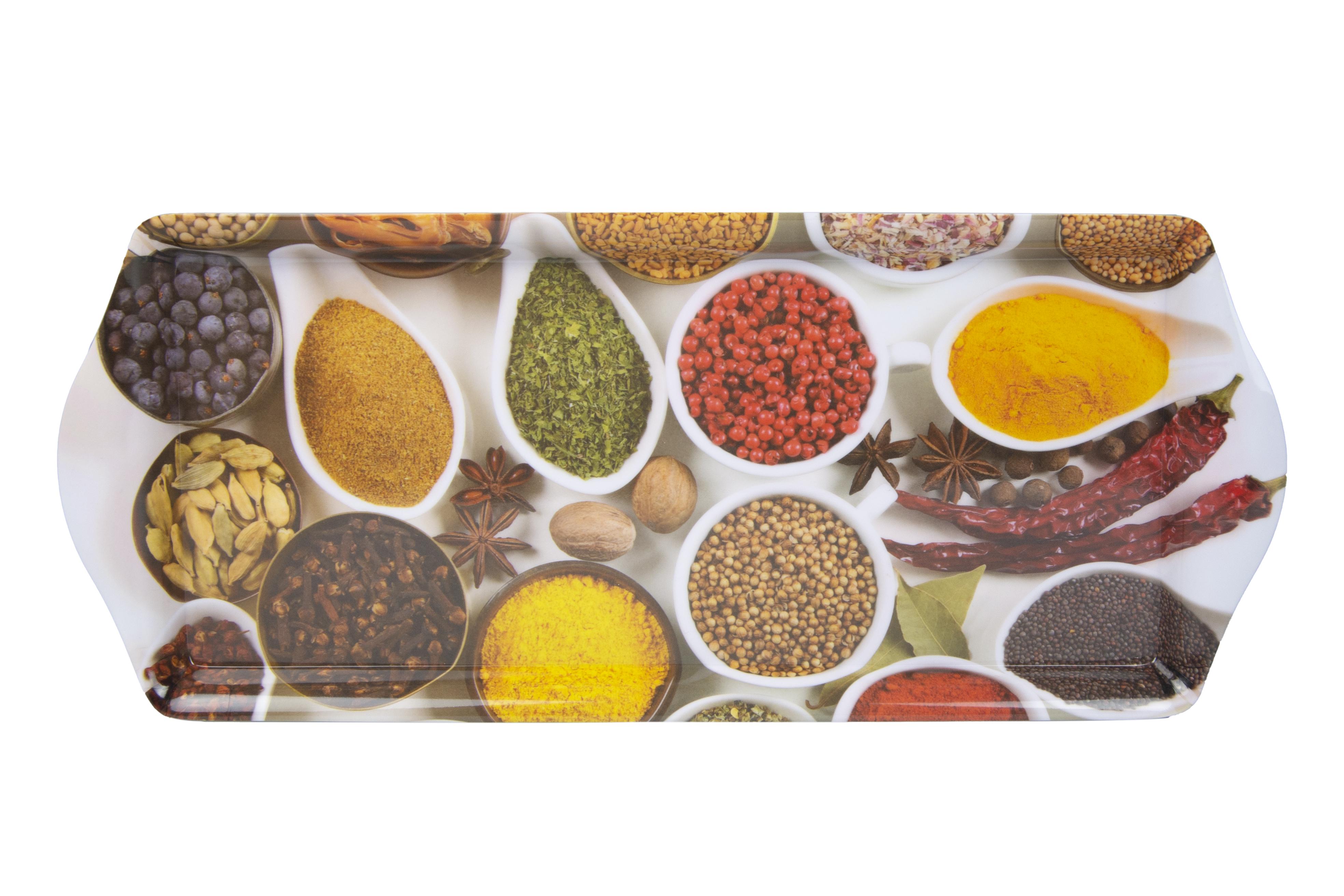 PLATEAU MELAMINE EPICES 40X17CM