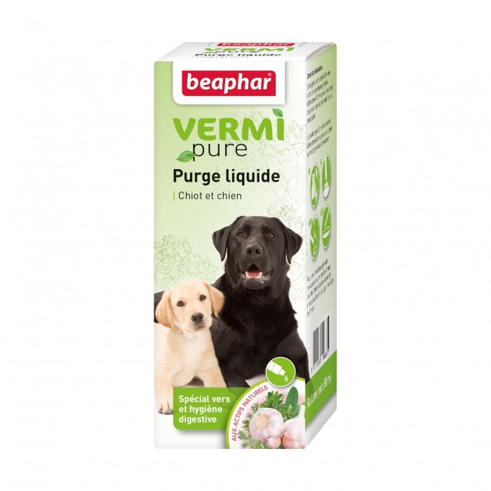 Vermipure purge liquide pour chien