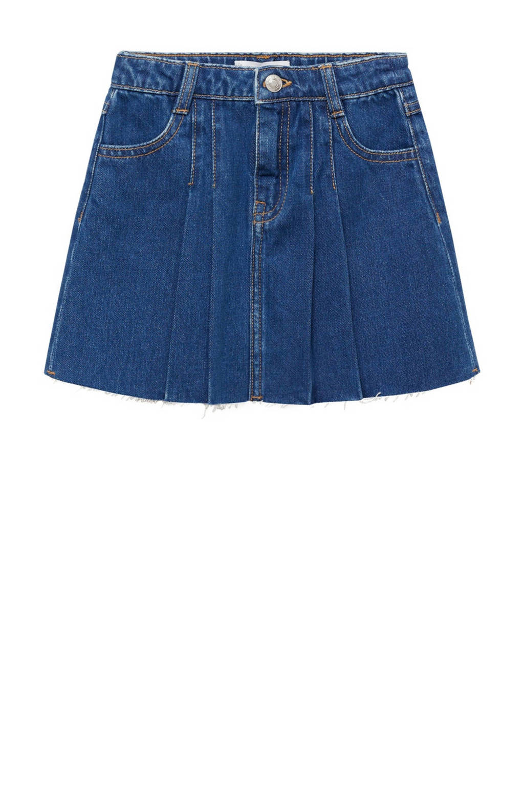 Mango Kids denim spijkerrok medium blue denim