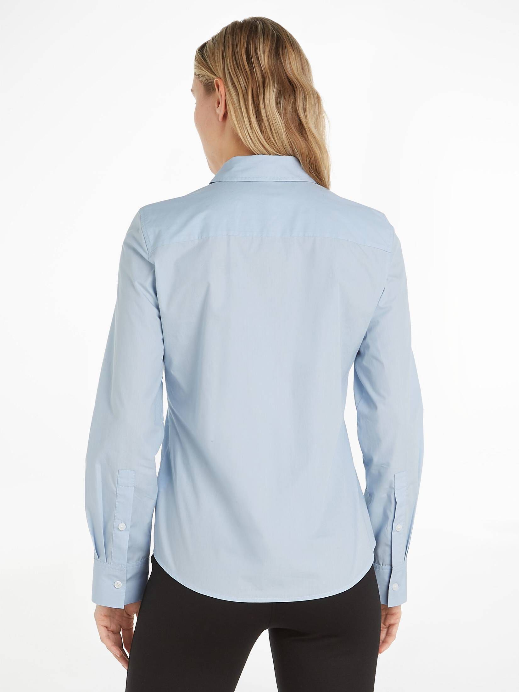 Tommy Hilfiger| Damen Hemdbluse ORGANIC CO Regular Fit