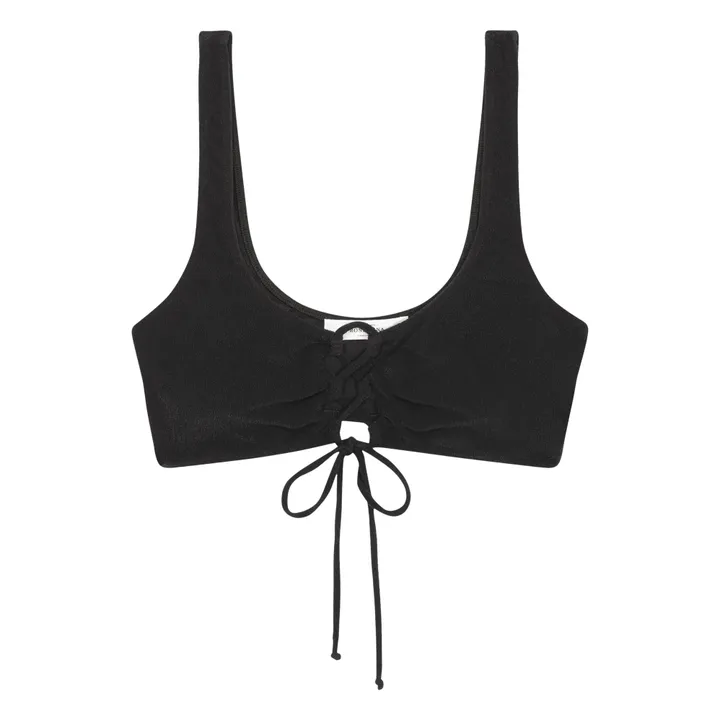 Roseanna Haut de Maillot Elie Smooth Matières Recyclées | Noir
