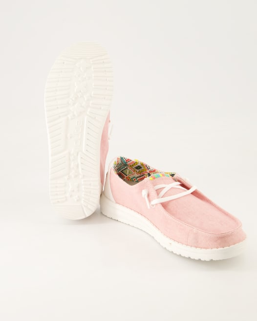 Hey Dude Wendy Boho Slipper in Rosa
