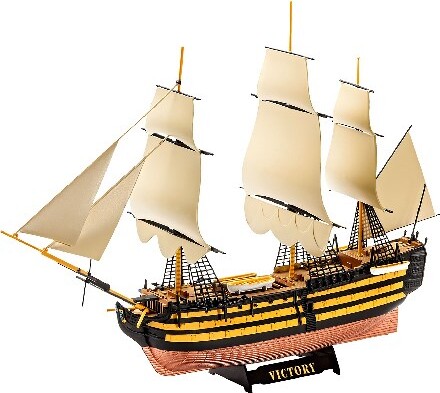 Revell - Hms Victory Model Skib Byggesæt - 1:450 - Level 3 - 05819