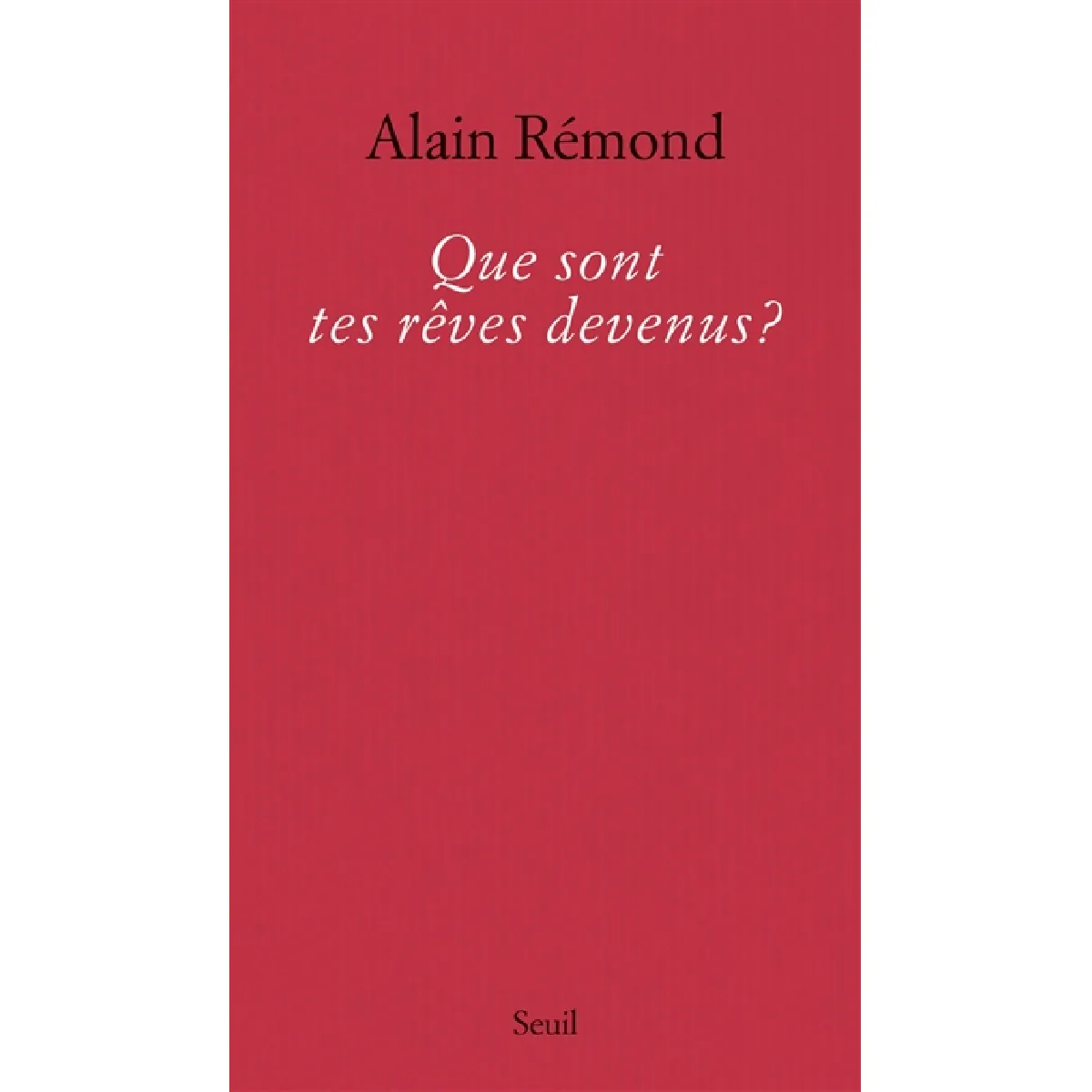 Que sont tes rêves devenus ? · Occasion