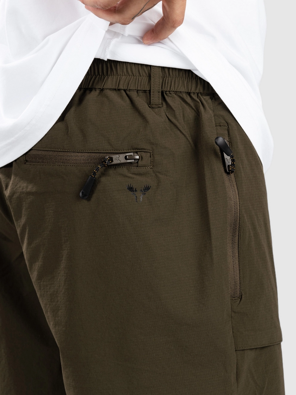 Fat Moose Track Shorts army