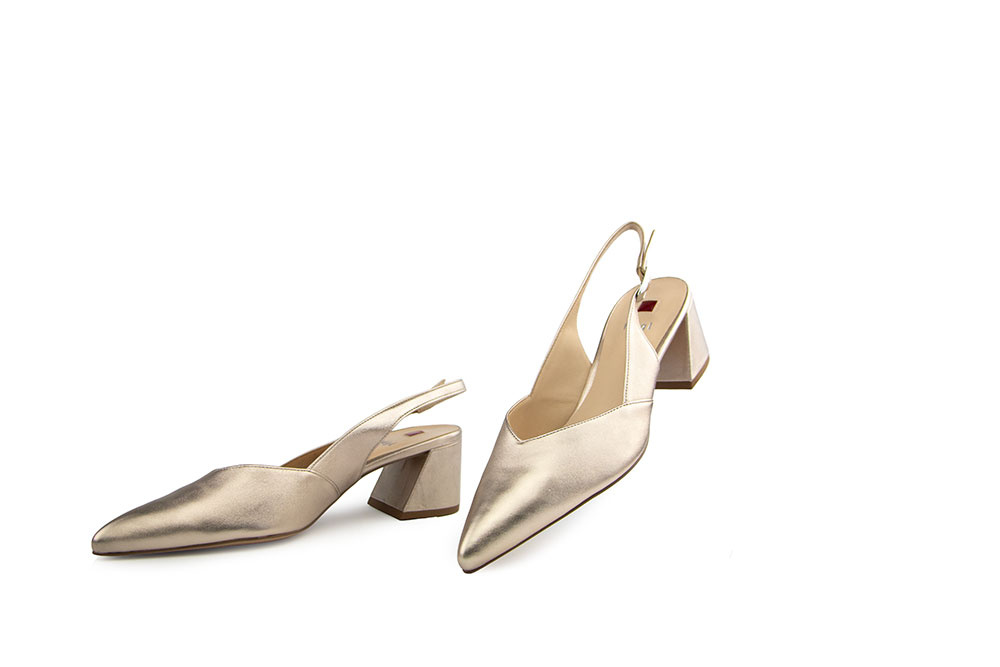 Hogl Slingback Pump Lightbronze Cosymetal