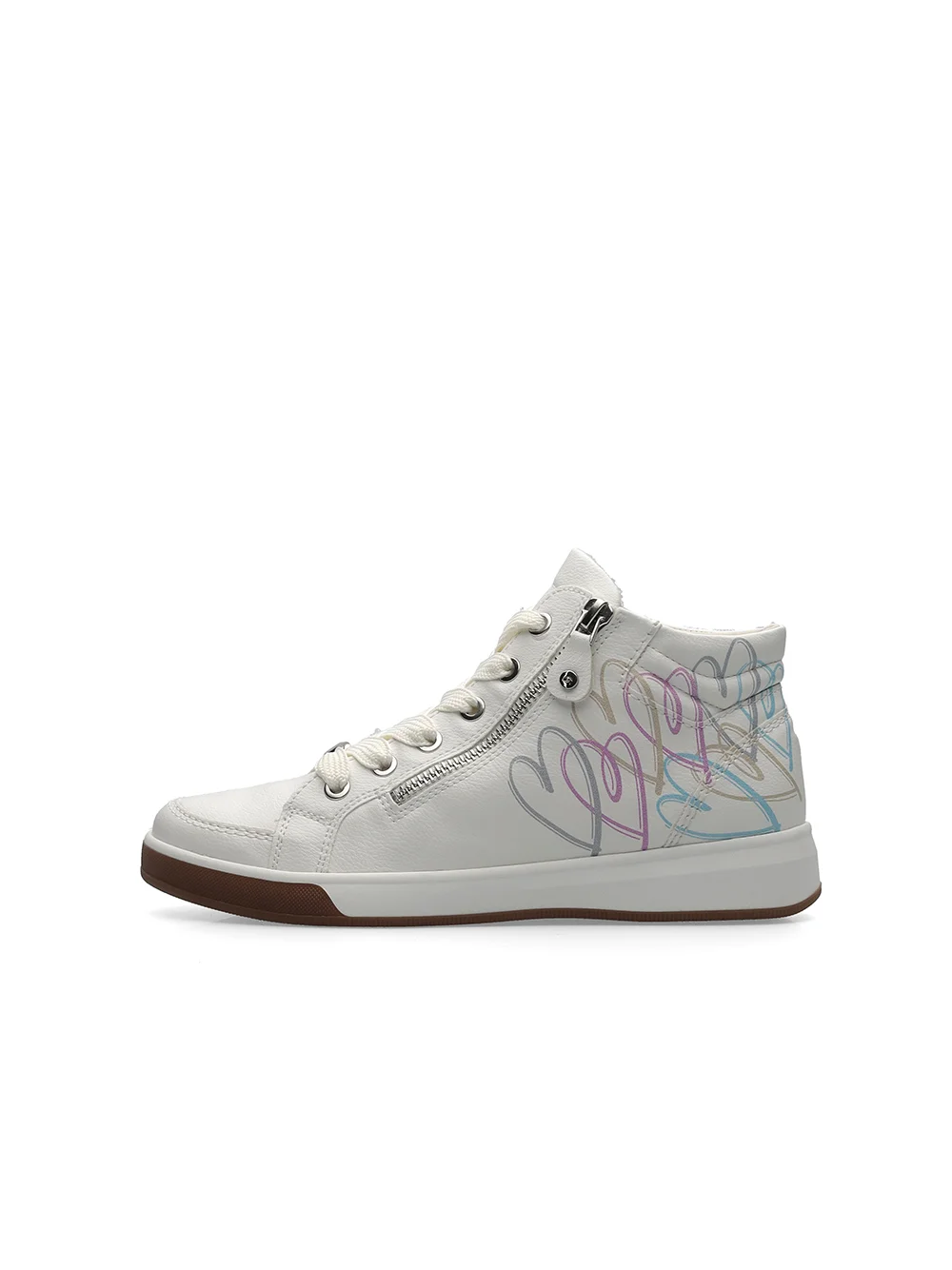 Hightop Sneaker Rom weiß