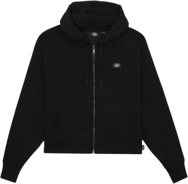 Dickies OAKPORT ZIP HOODIE W BLACK Black