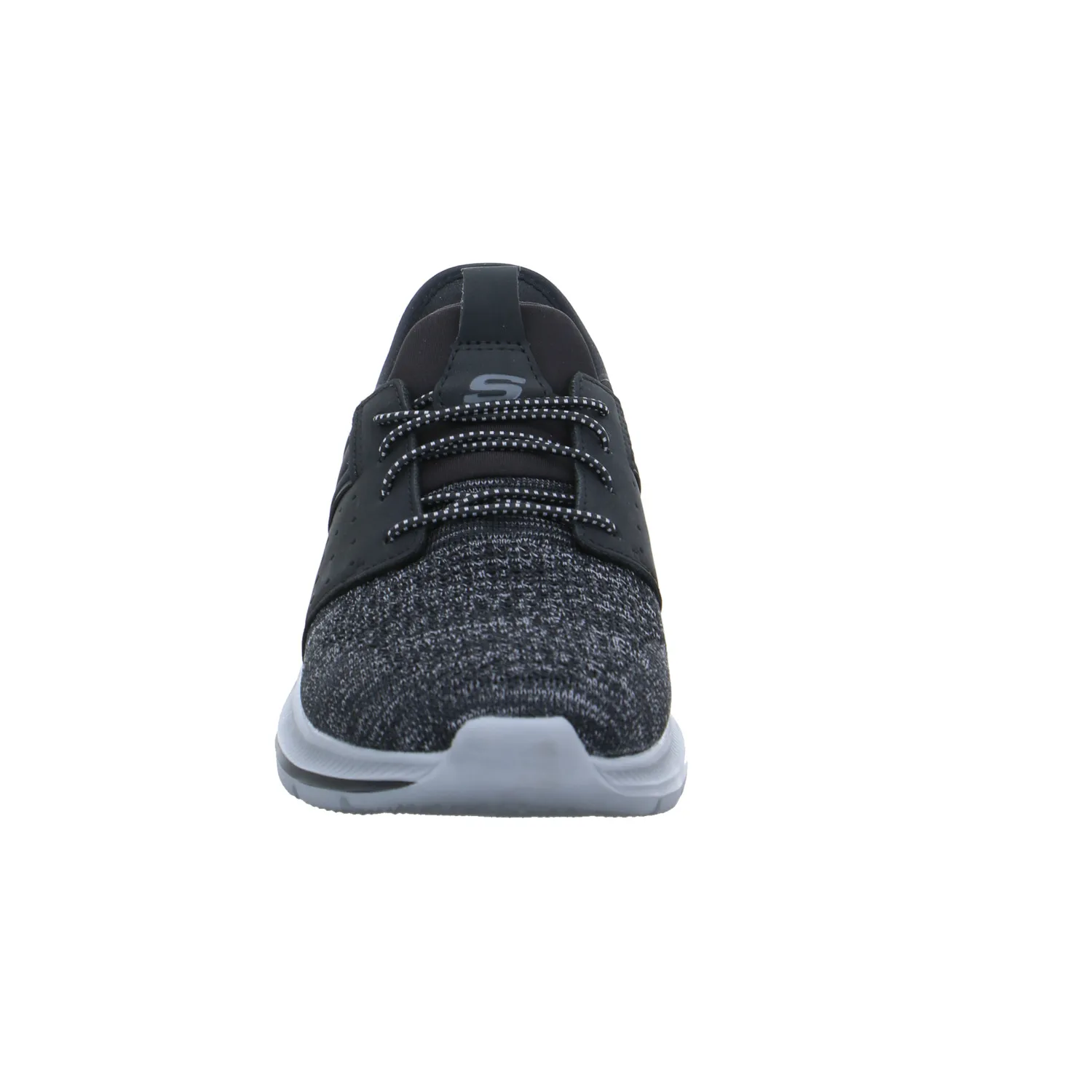 SKECHERS Halbschuhe Sneaker Stoff Schwarz Synthetik
