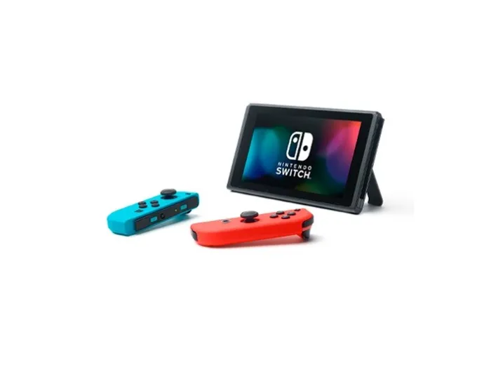 Nintendo Switch - Spilkonsol - Full HD - neonblå/neonrød - Nintendo Switch Sports - med Nintendo Switch Sports Set