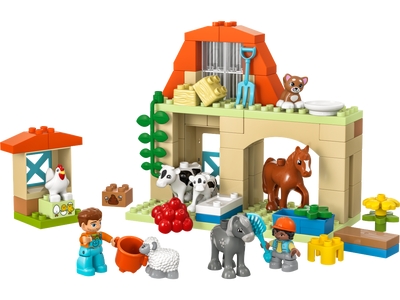 LEGO Dieren verzorgen op de boerderij (10416)