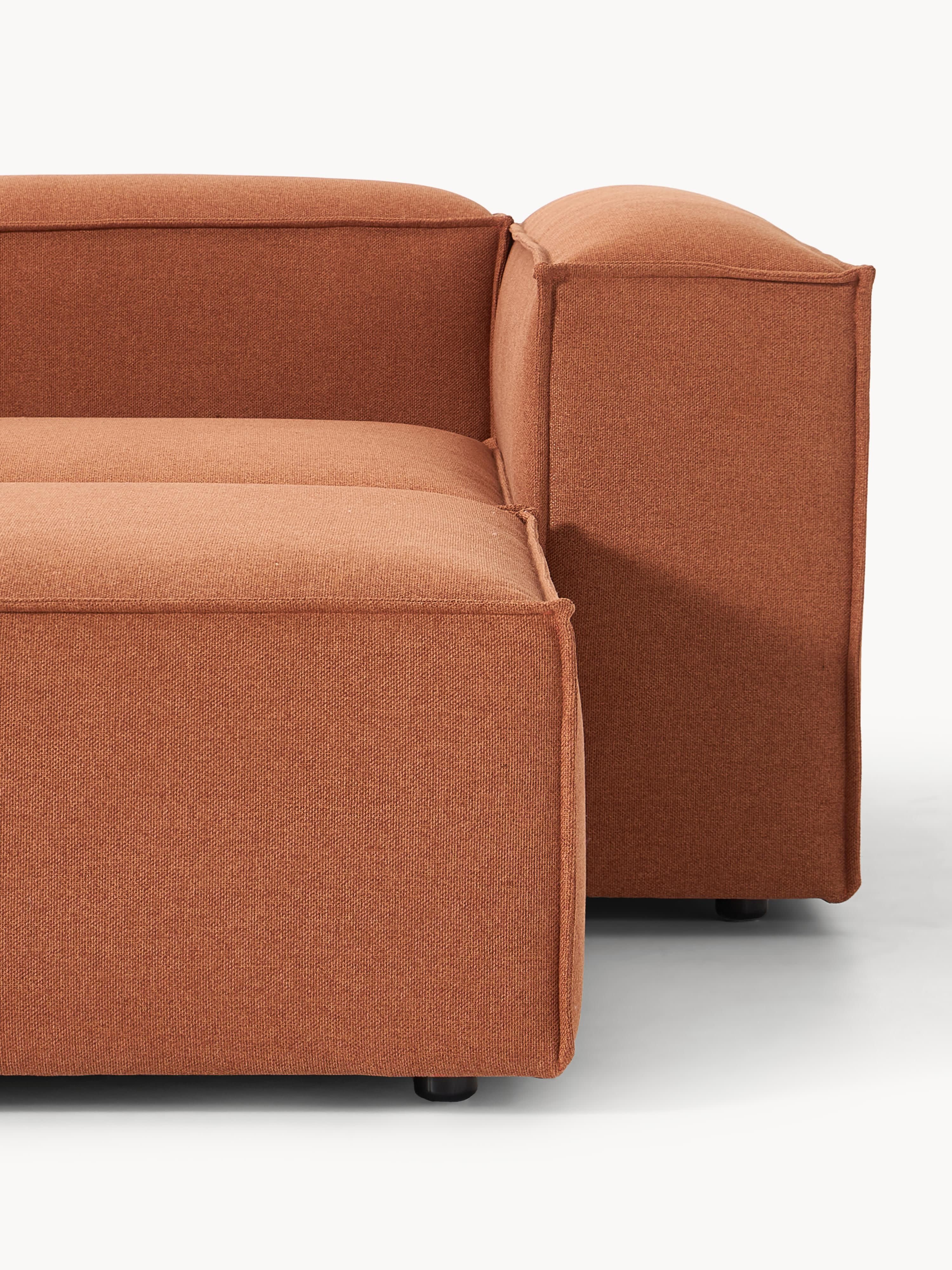 Modulaire bank Lennon (4-zits) met poef (links/rechts)