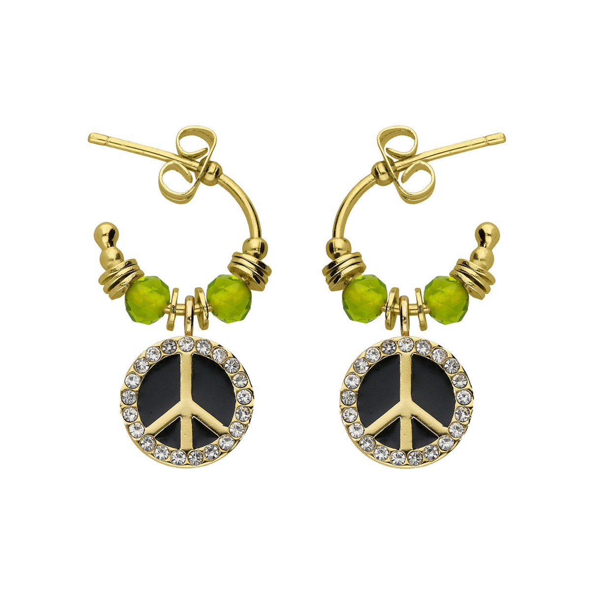 Boucles d'oreilles Hipanema Hayley smoky