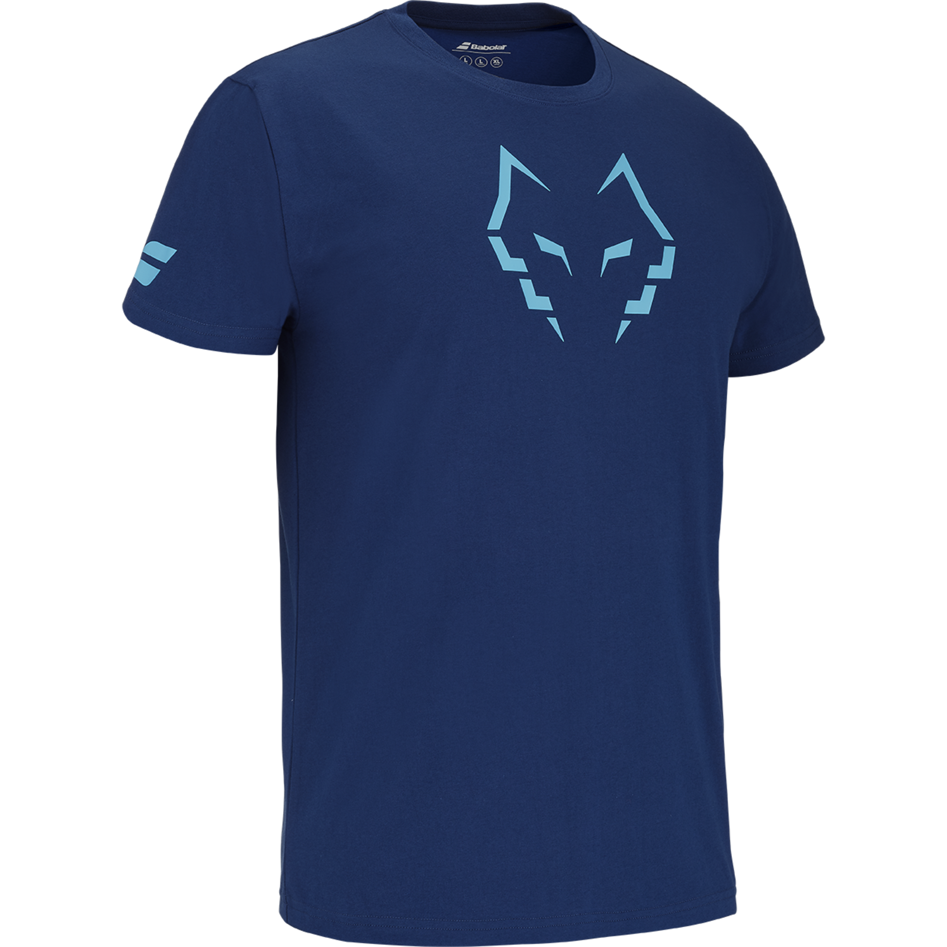 Cotton Tee Lebrón Herren Blau