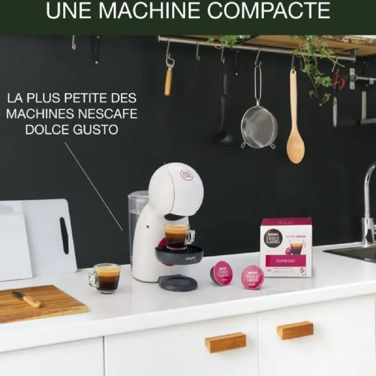 Krups Piccolo XS YY4204FD - Blanc