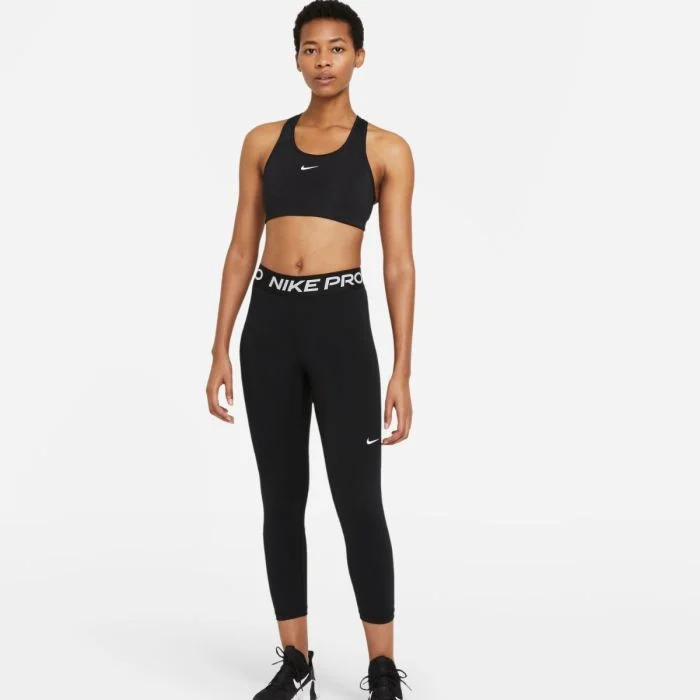 Nike Dame Lange tights Pro 365 Crop Tights Sort
