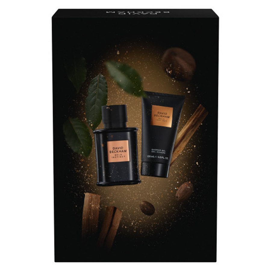 David Beckham Bold Instinct Gift Set For Men, Woody Aromatic Fragrance
