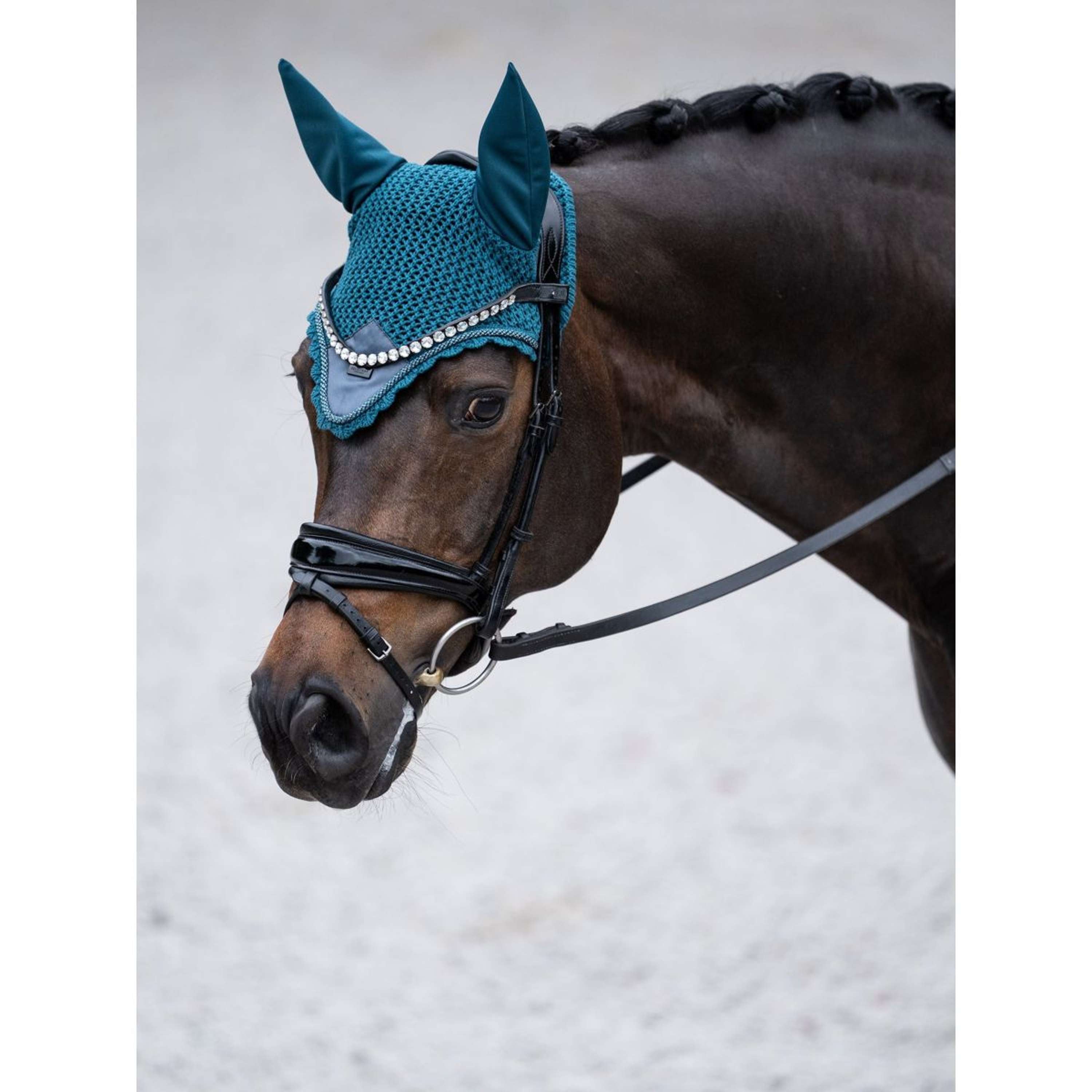 Equestrian Stockholm Oornetje Teal Blue
