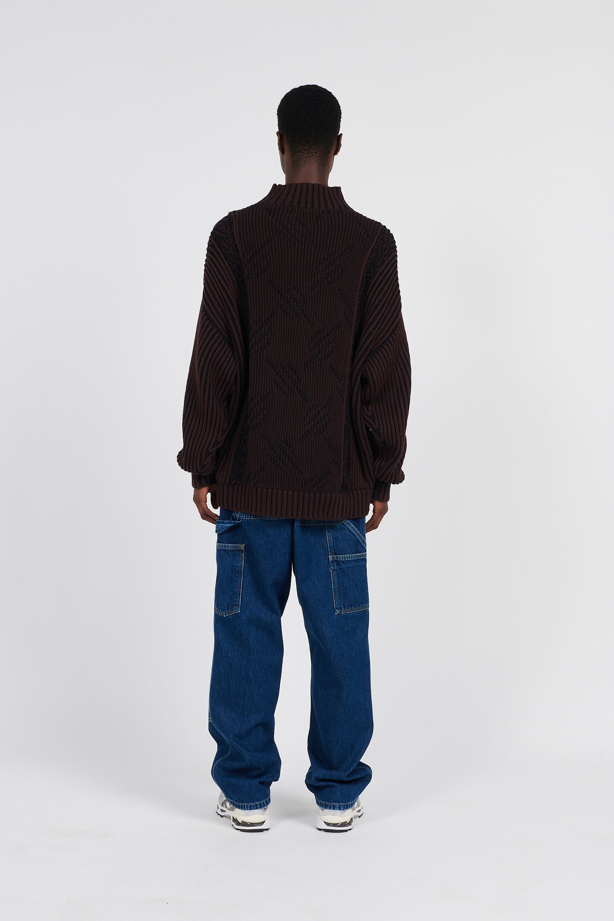 Daily Paper Pull rajab sweater Noir