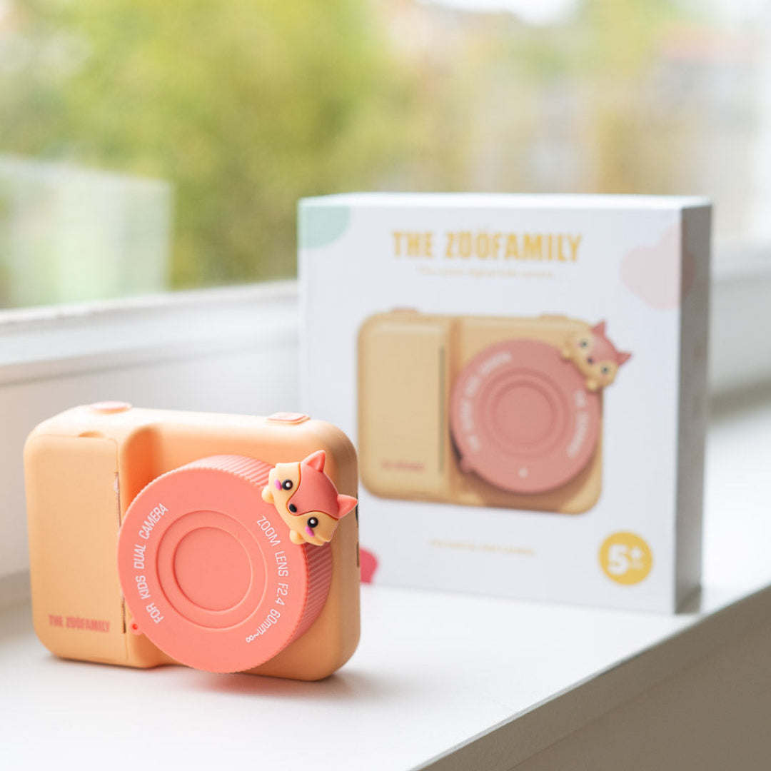 the zoofamily kindercamera met thermische printer zoo print - vos