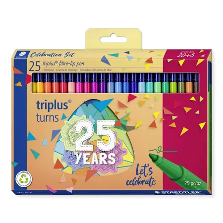 STAEDTLER® triplus® color 323 Fasermaler Birthday 25er Set